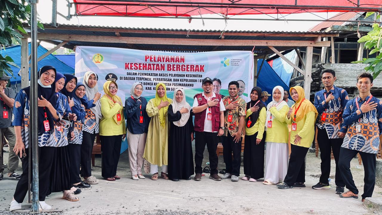 Lonjakan Antusiasme Warga Warnai Hari Kedua Pelayanan Kesehatan Bergerak di Selayar