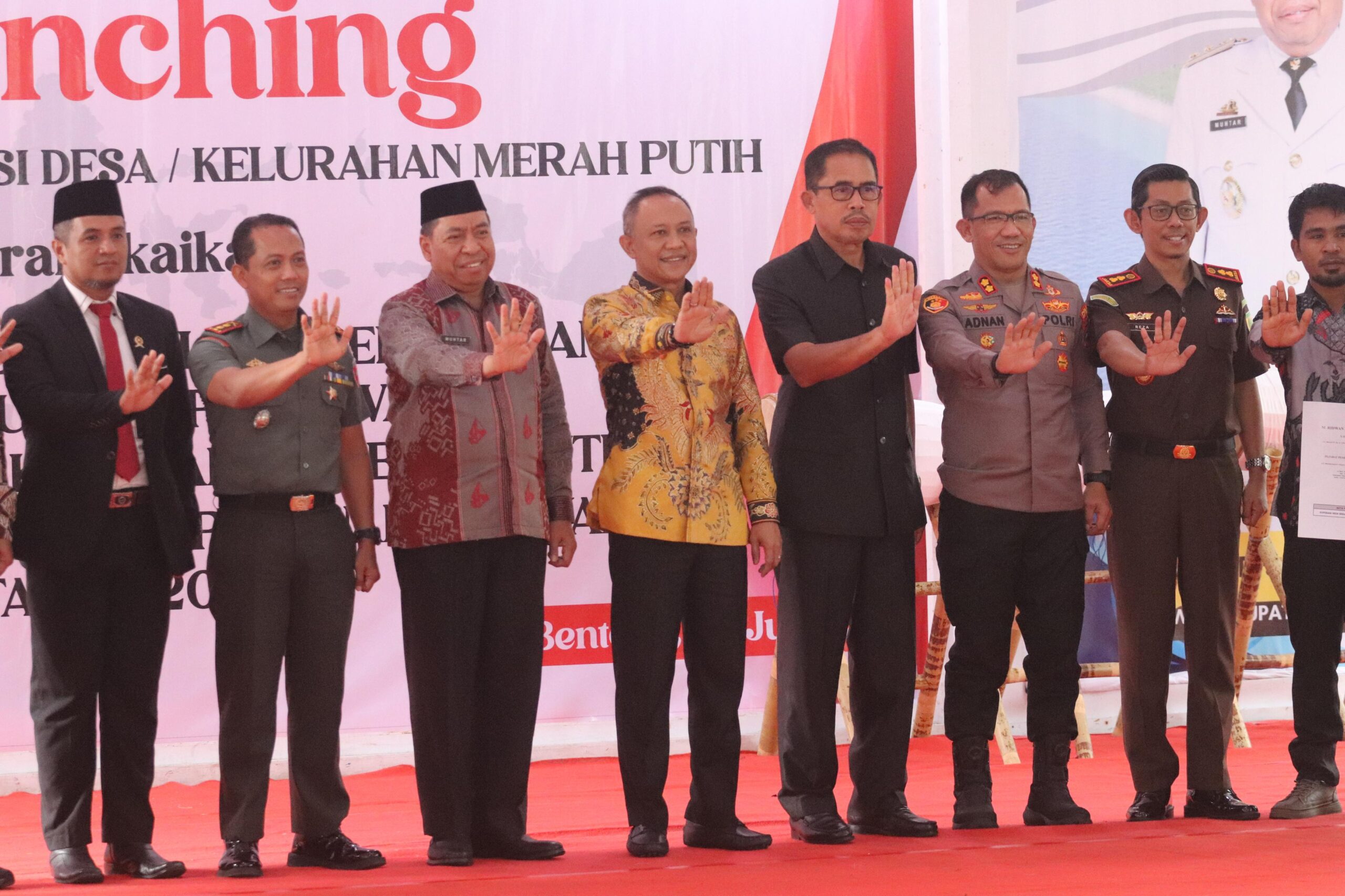 Bupati Selayar Launching dan Lantik Pengurus Koperasi Merah Putih Desa/Kelurahan se-Kabupaten