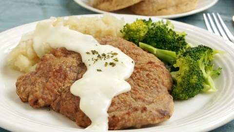 chicken fried venison steak
