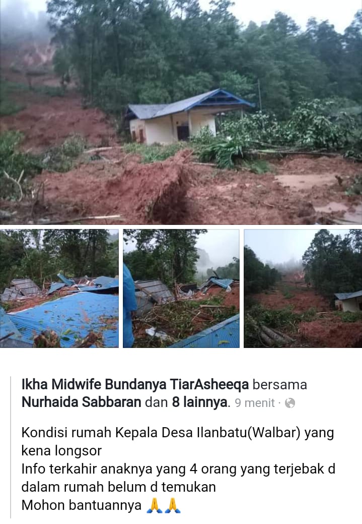 Hujan Deras, Tanggul Sungai Lamasi di Batusitanduk Dikabarkan Jebol, Ratusan Warga Terpaksa Mengungsi Malam Ini | Medu Online