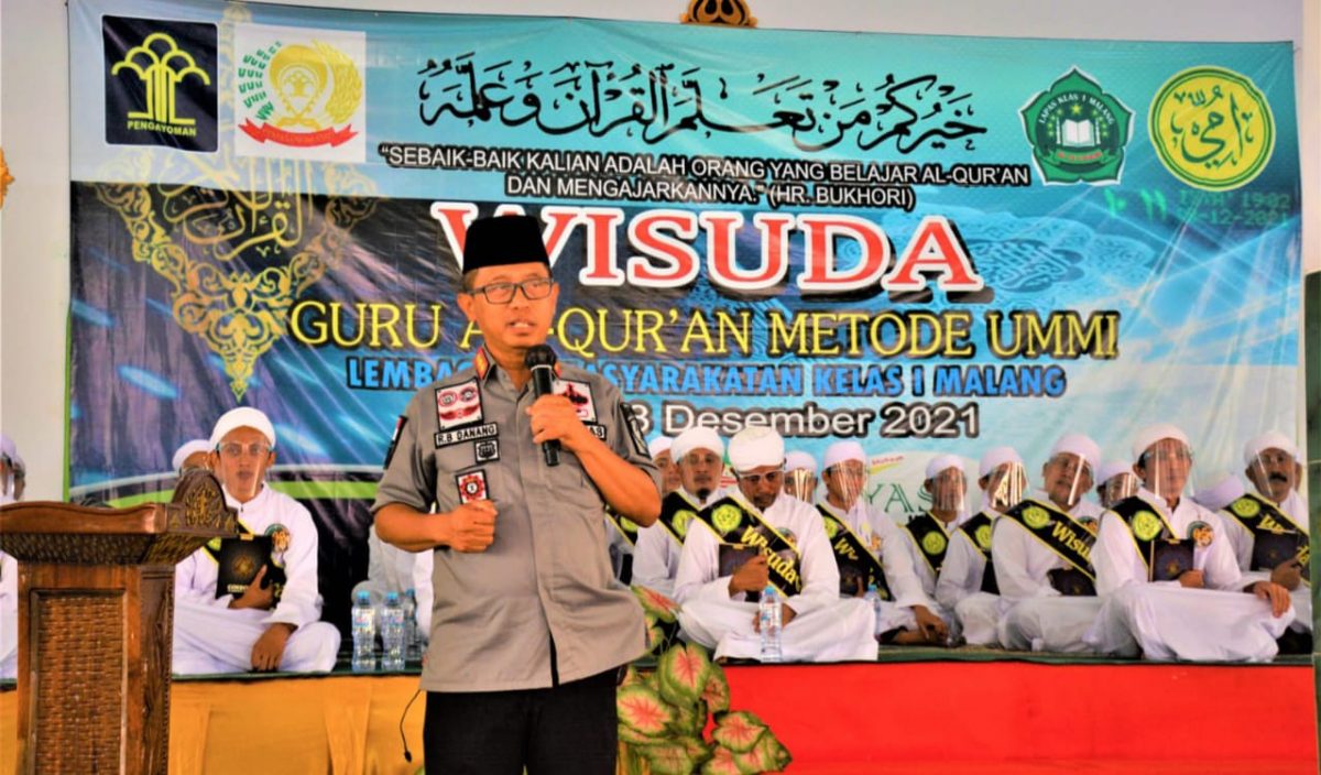 34 Santri Pondok Pesantren At Taubah Lapas Kelas 1 Malang Siap jadi Ustad  Pengajar Metode Ummi - Memontum.Com