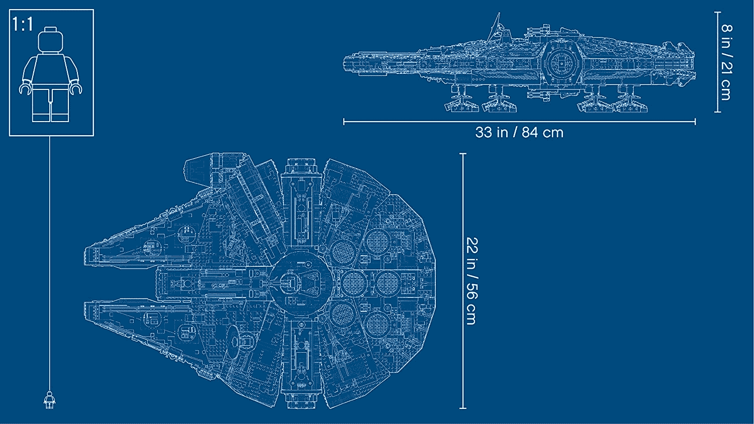 The Millennium Falcon Lego Set Is Back In Stock On Amazon.com 844_x_1500_png