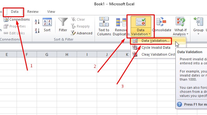Cara Membuat DropDown List Di Microsoft Excel ( Langkah Lengkap )