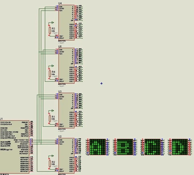 Led Matrix Display Circuit Diagram » Circuit Diagram