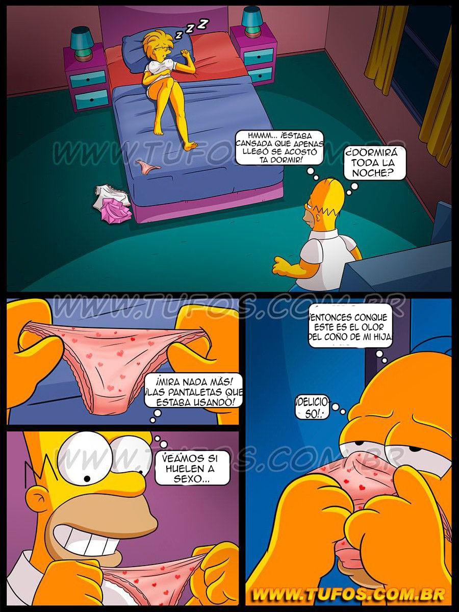 Comic porno lisa y homero