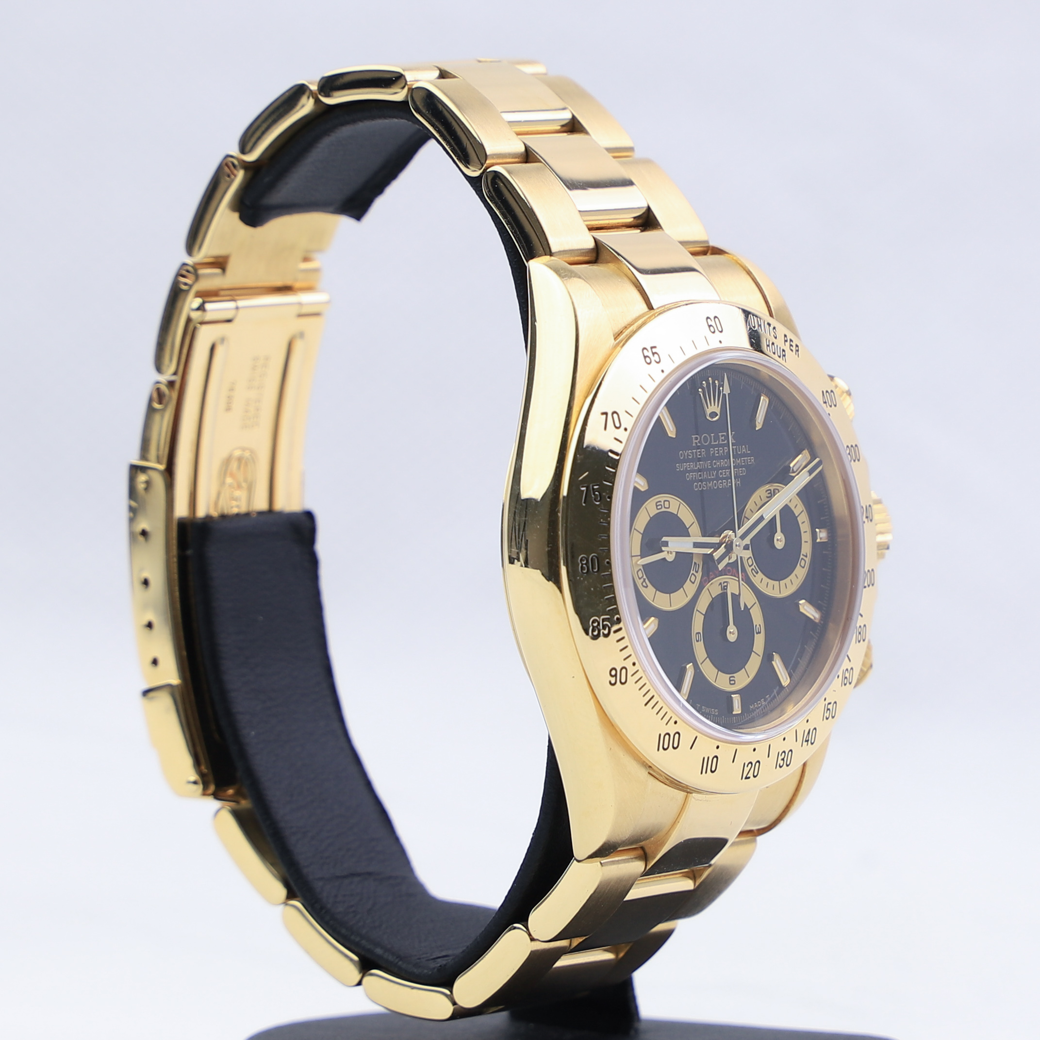 Rolex Daytona Zenith Yellow Gold 16528 1995 Millenary Watches