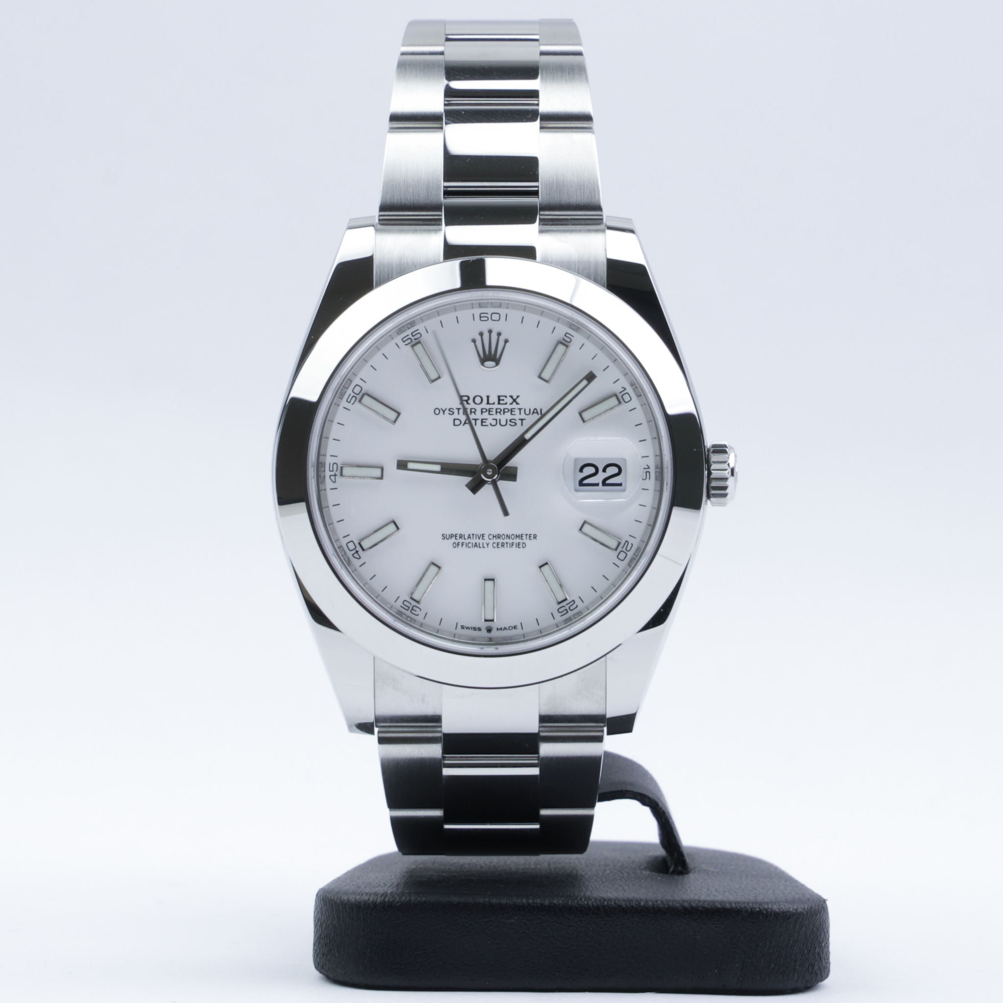 Rolex Datejust 41 126300 Unworn 2020 White Dial Millenary Watches