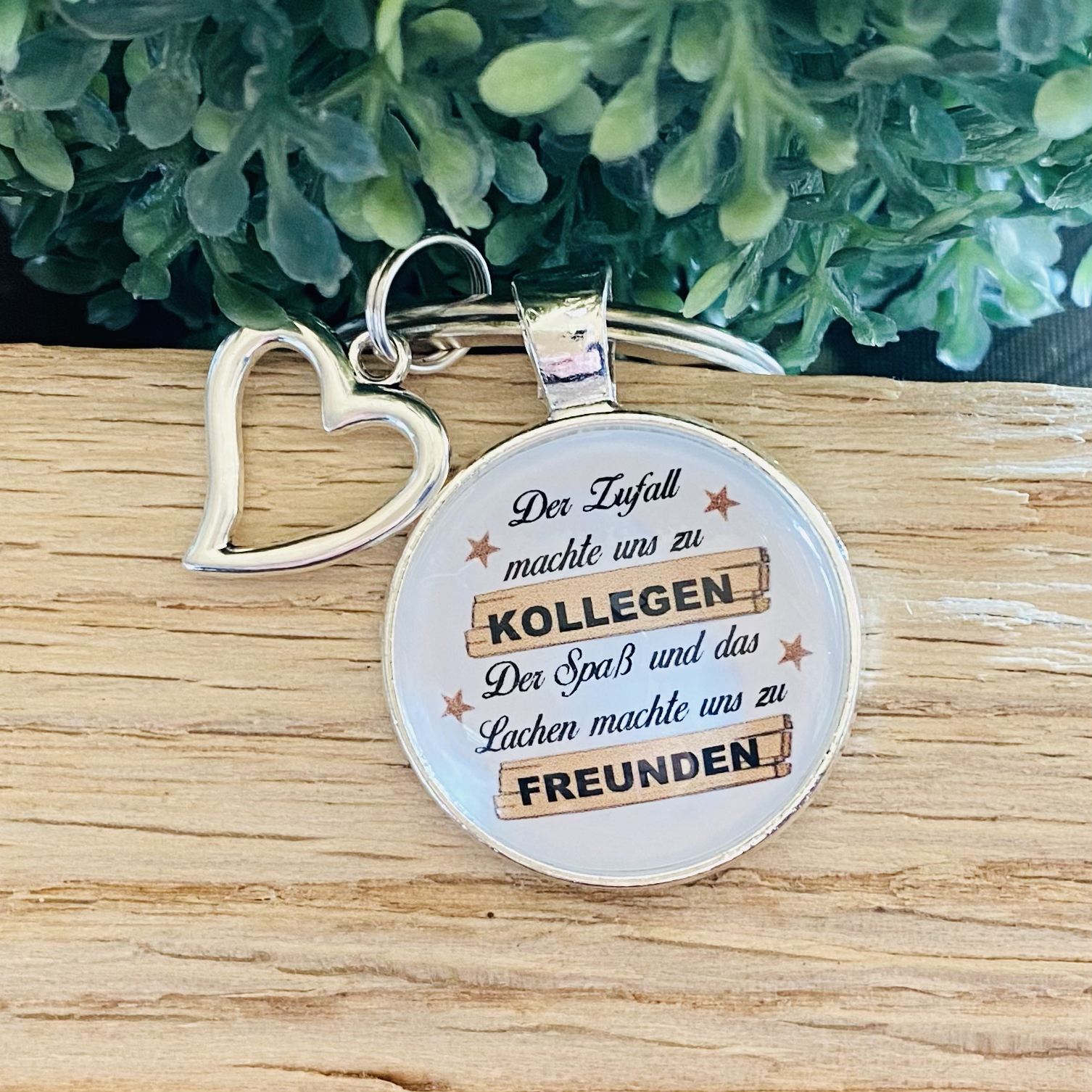 Schlüsselanhänger Der Zufall Machte Uns Zu Kollegen ... Silber Geschenk Kollegin Kollege - Minigeschenke.de 1506_x_1506_jpg