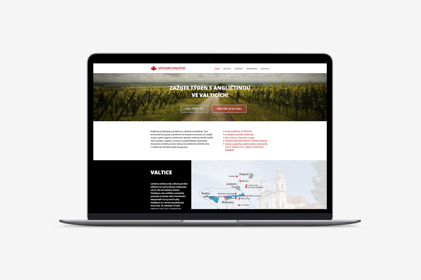 Landing Page For Pavel S English School On Behance