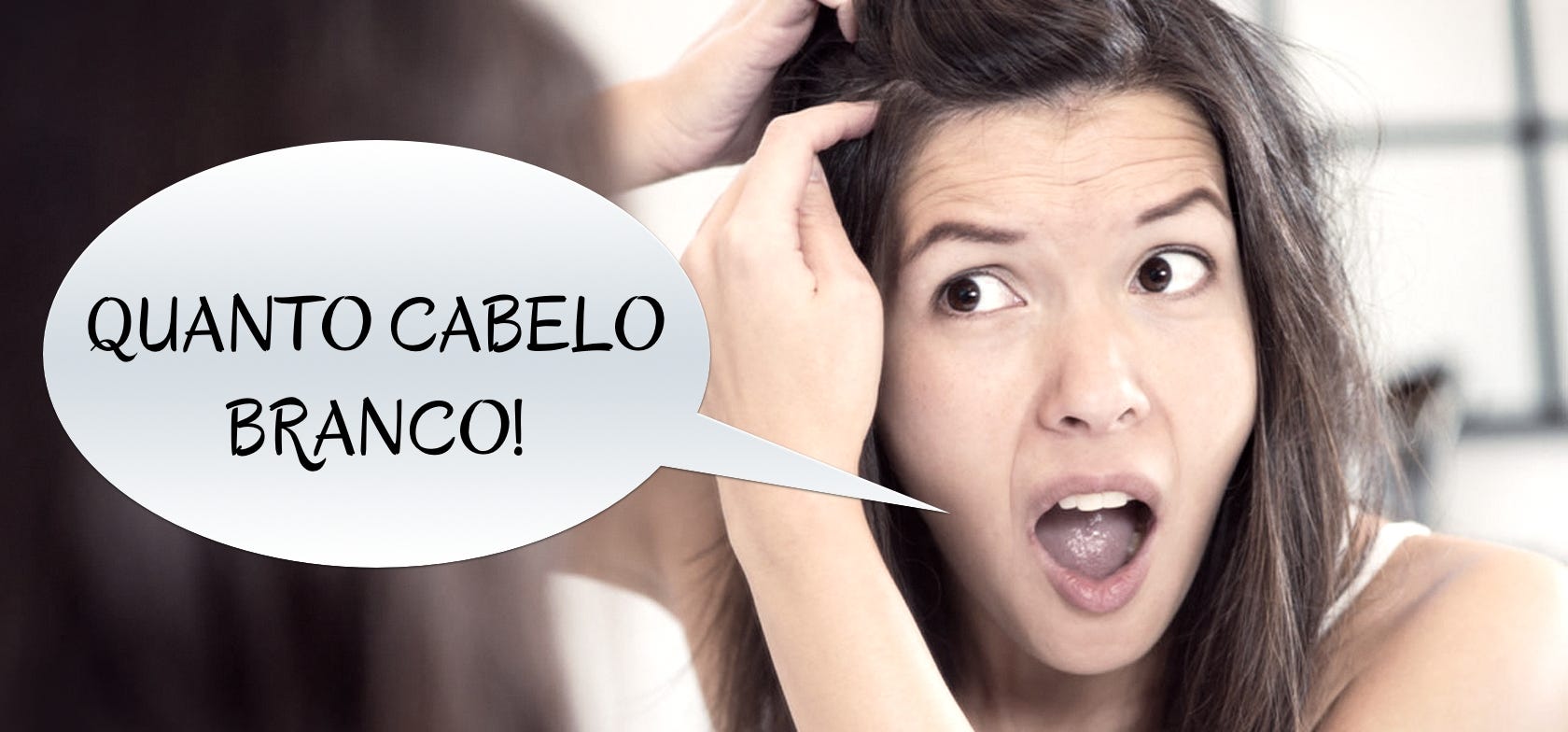 Como disfarçar cabelo branco em morenas