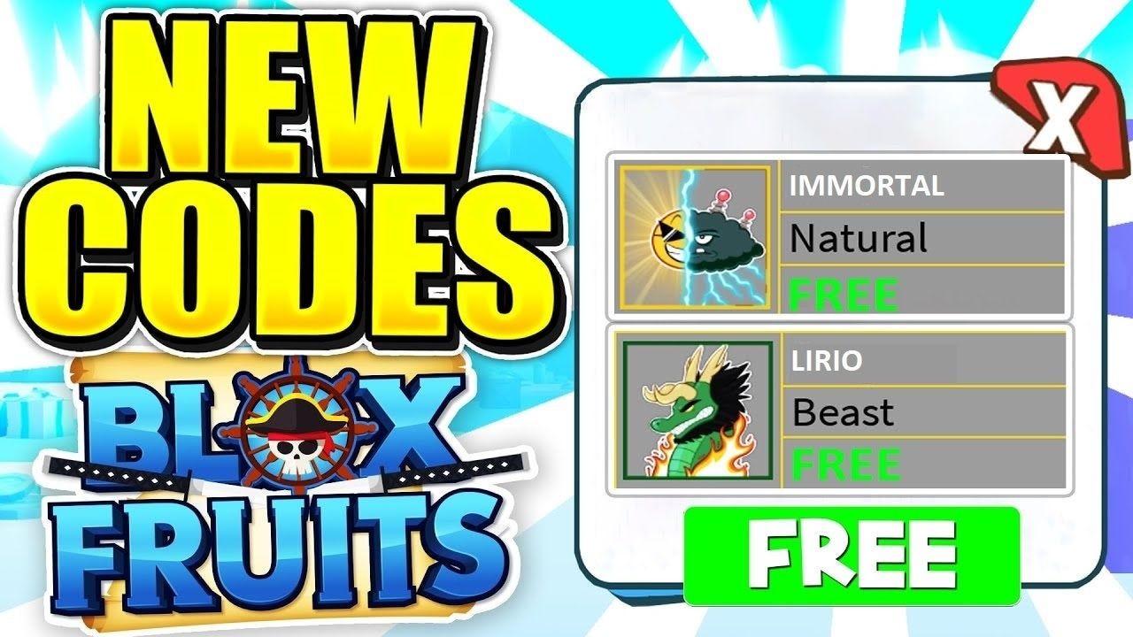 Roblox Blox Fruits Codes | Medium Blox fruits map 1