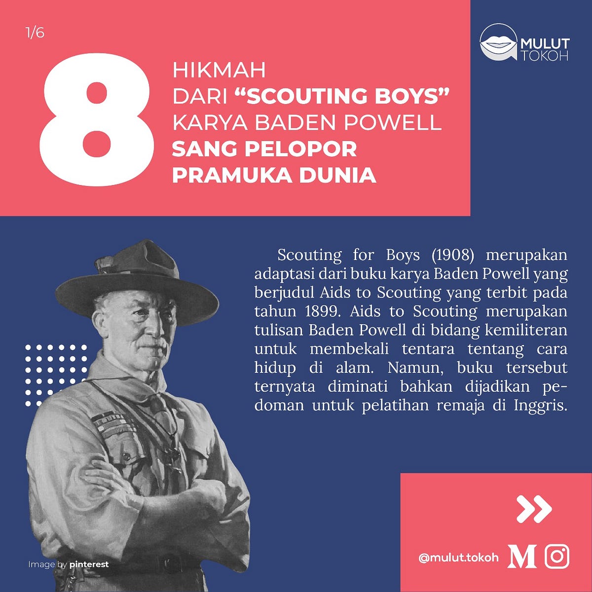 8 Hikmah dari “Scouting for Boys” Karya Baden Powell, Sang Pelopor Pramuka  Dunia | by Mulut Tokoh | Medium