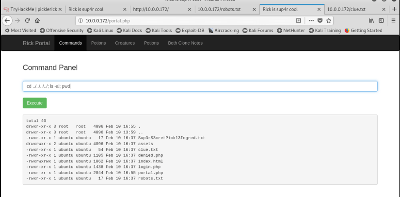 TryHackMe Pickle Rick CTF Walkthrough | by RAZREXE | Medium