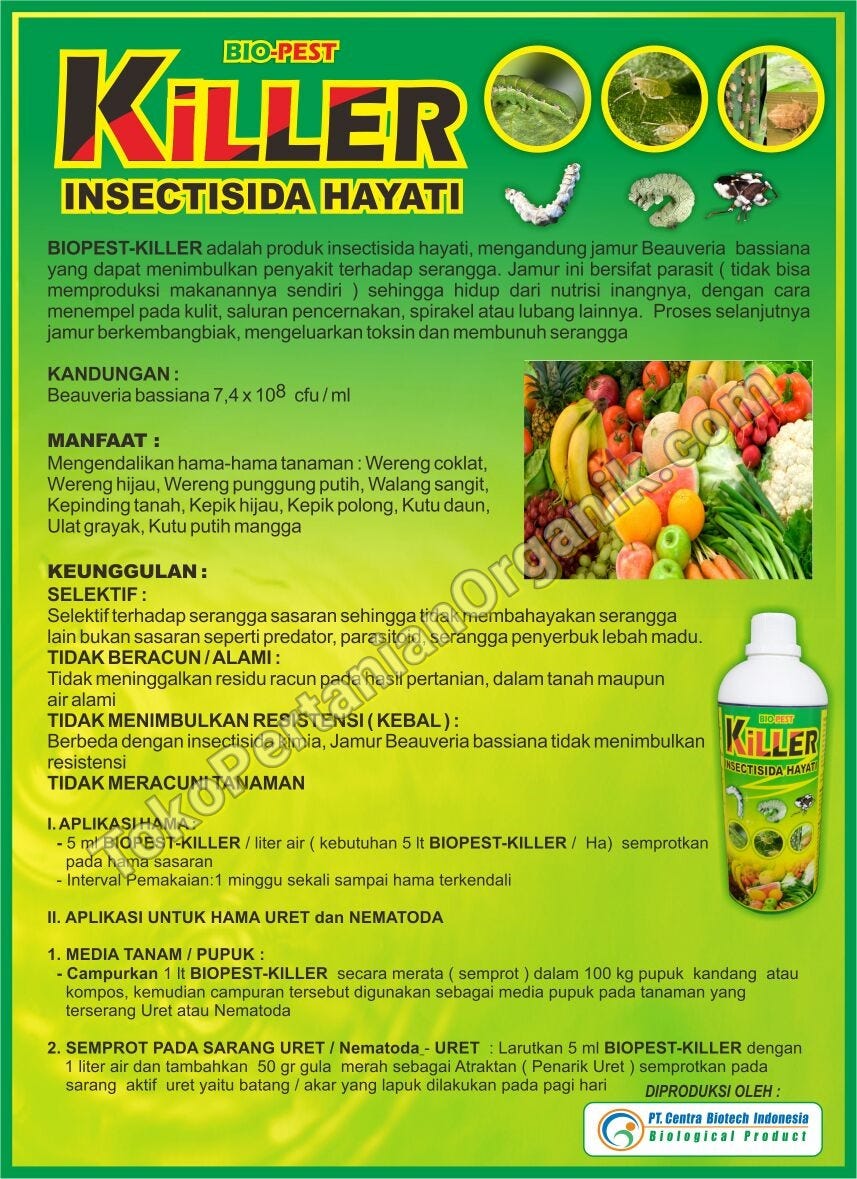 PENAWARAN.O823<em>2292</em>499O agen beauveria bassiana biopesticide, jual  insektisida hayati, harga insektisida hayati | by Jual Bio Killer | Medium