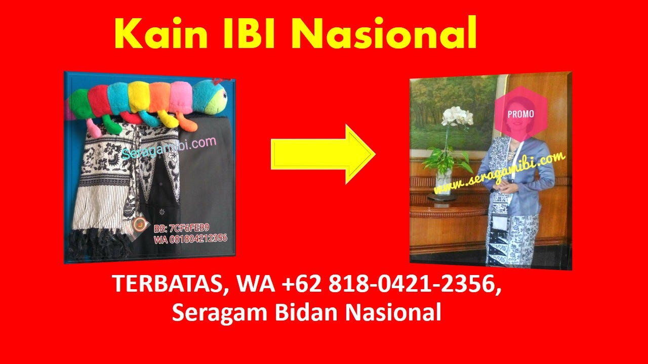 TERBATAS, WA +62 818β0421β2356, Seragam Bidan Nasional | by Jual Seragam IBI  | Medium