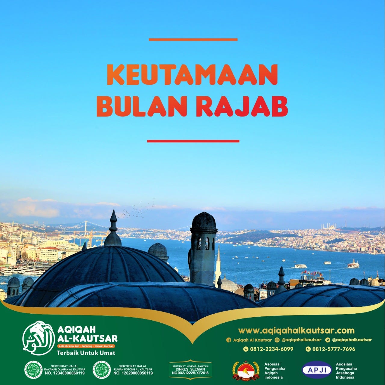 KEUTAMAAN BULAN RAJAB”. Assalamualaikum Wr. Wb. | by Aqiqah Bantul Al  Kautsar | Medium