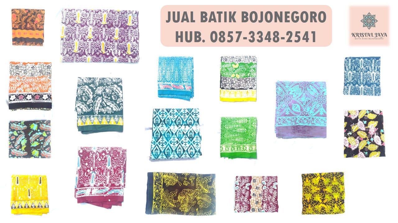 Hub. 0857–3348–2541 (WA), Jual Batik Bojonegoro, Batik Bojonegoro Murah |  by kristal jayabatik | Medium