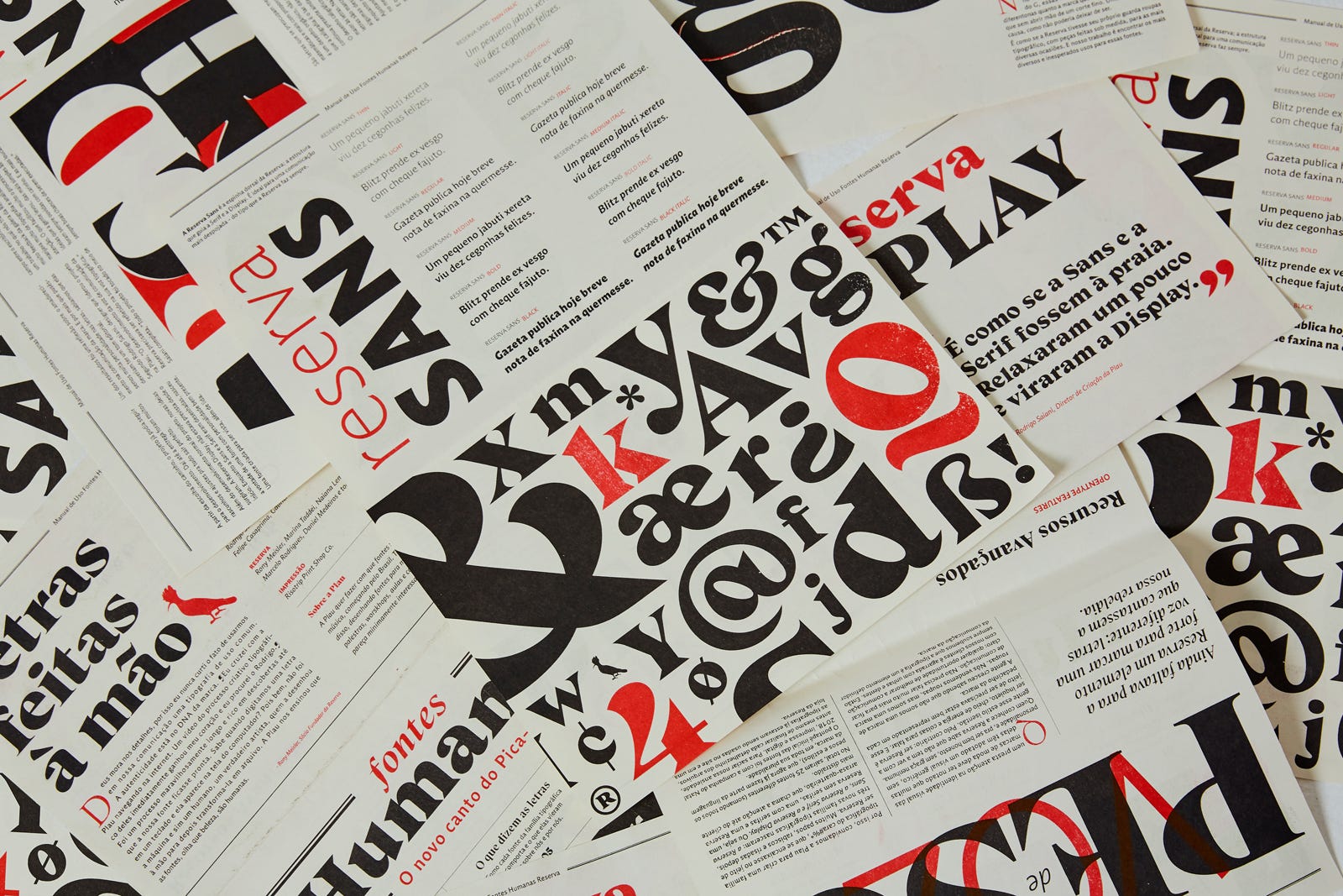 Humane Fonts: the making of Reserva’s new typefaces | by Plau Type & Design  | Medium