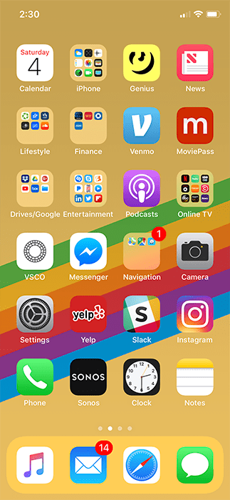 How The Iphone X Made Me Reconsider My App Icon Arrangement From A Ux Perspective By Danny E Prototypr
