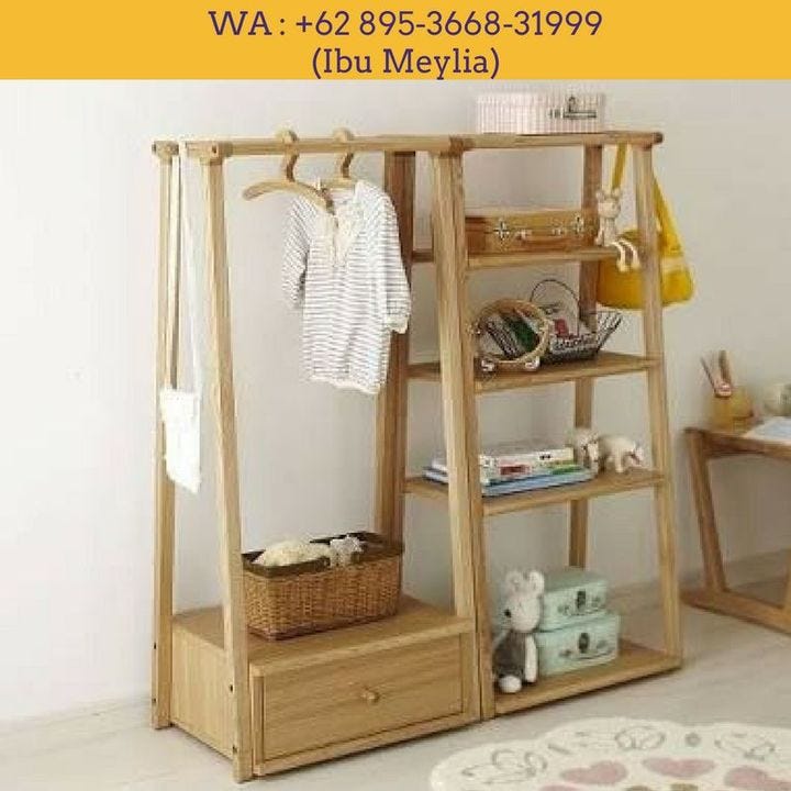 Rak Baju Kayu Harga, WA +62895–3668–31999 | by Toko Display Solo, WA  +62895–3668–31999 | Medium