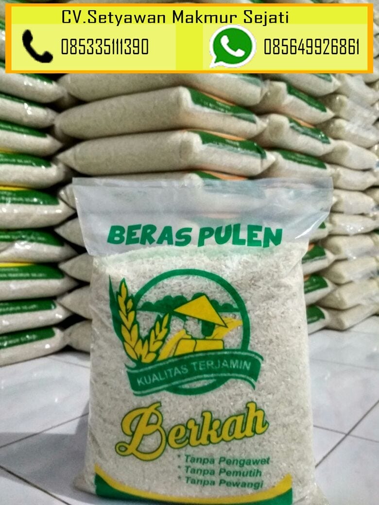 WA 085649926861 jual beras murah dan pulen, harga beras pulen wangi di  indomaret, | by Beras Pulen | Medium