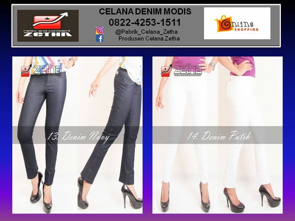 SANGAT MENARIK,,!! WA : 0822–4253–1511 , Celana Panjang Denim Big Size | by  Tri Utami | Medium