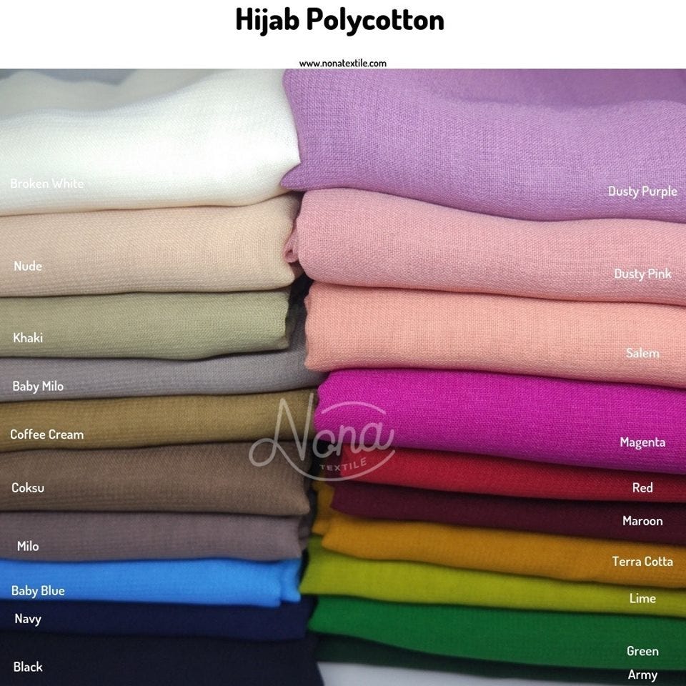 Macam Macam Ukuran Kain Hijab — Cara menghitung Yard ke Meter | by Pusat  Kain Hijab Premium Ecer dan Grosir | Medium