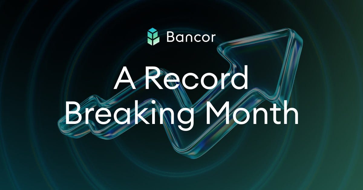 A Record-Breaking Month for Bancor’s Arbitrage Infrastructure | by Jen Albert | Apr, 2025