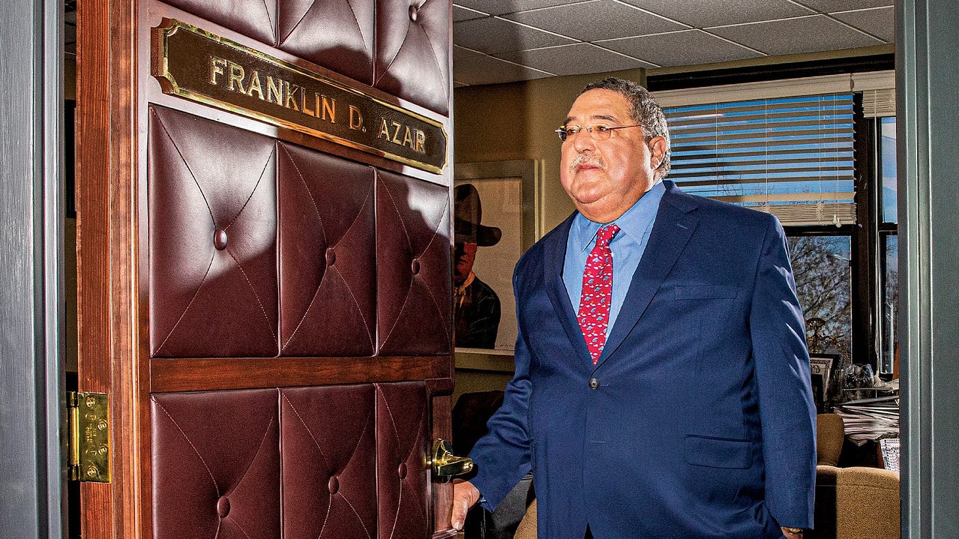 Frank azar net worth