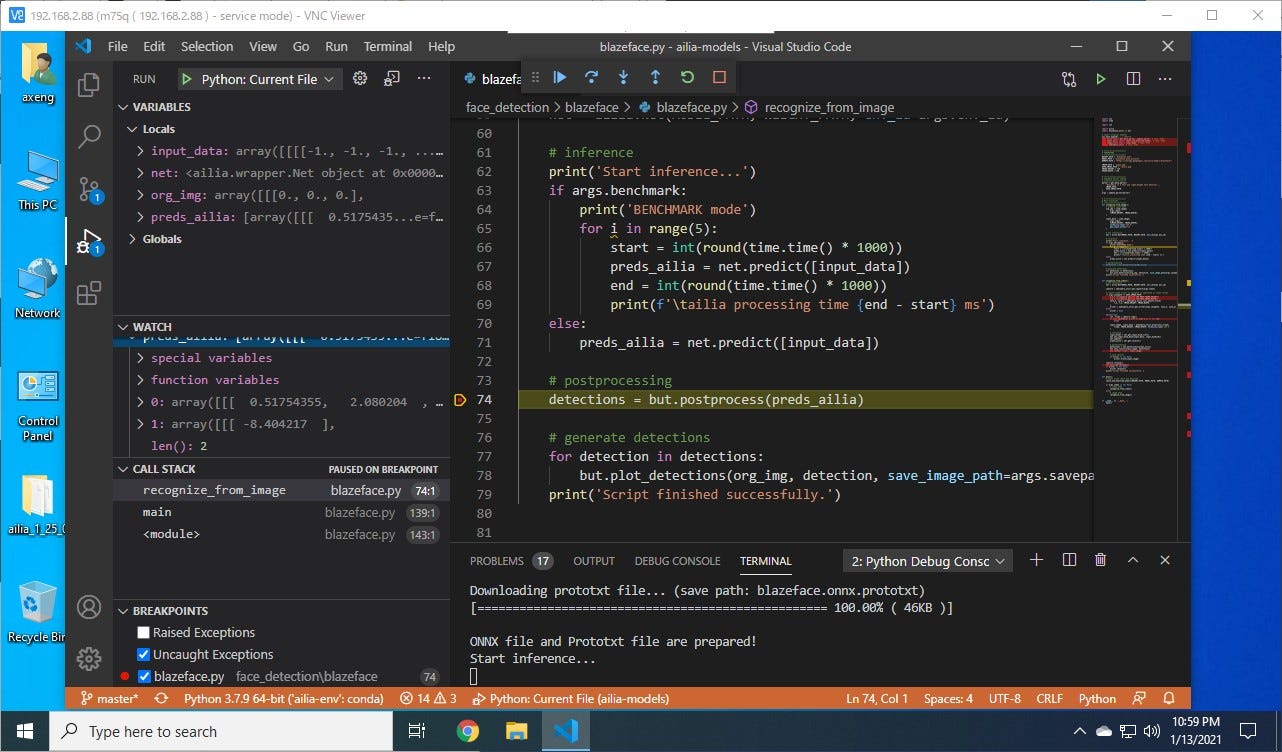 Visual Studio Codeを活用したailia開発 - ailia - Medium Vs code python 実行