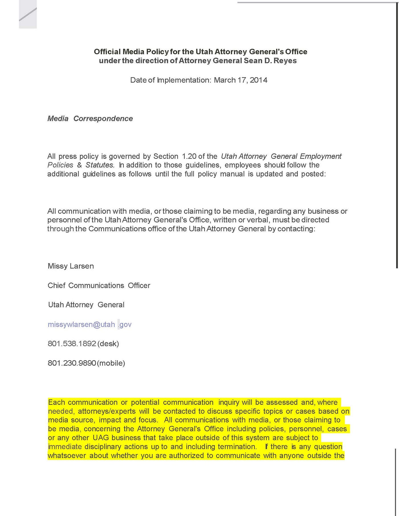 Rantt Exclusive: Utah Attorney General Sean Reyes Continues A Legacy Of  Corruption | by Kaz Weida | Rantt Media | Medium