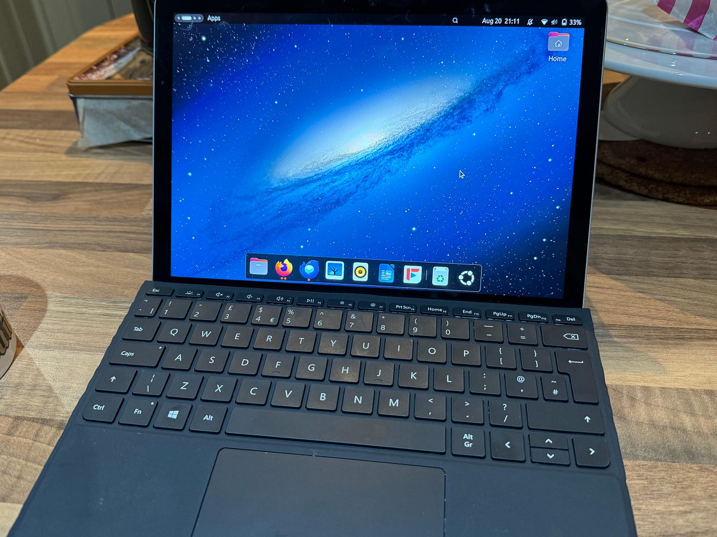 Linux on the Microsoft Surface Go 2 | by Chris Langley | Medium