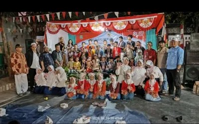 Puncak HUT RI ke-81 di Sepatan Residence: Anak-Anak Antusias Terima Hadiah Lomba