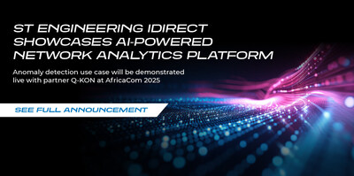 ST Engineering iDirect ‘s AI-Powered Network Analytics Platform Improves Customer Experience and Operational Performance