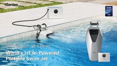iGarden Launches the CES 2026 Honoree Swim Jet X Series: The World’s First Wireless Swim Jet Starting at 9