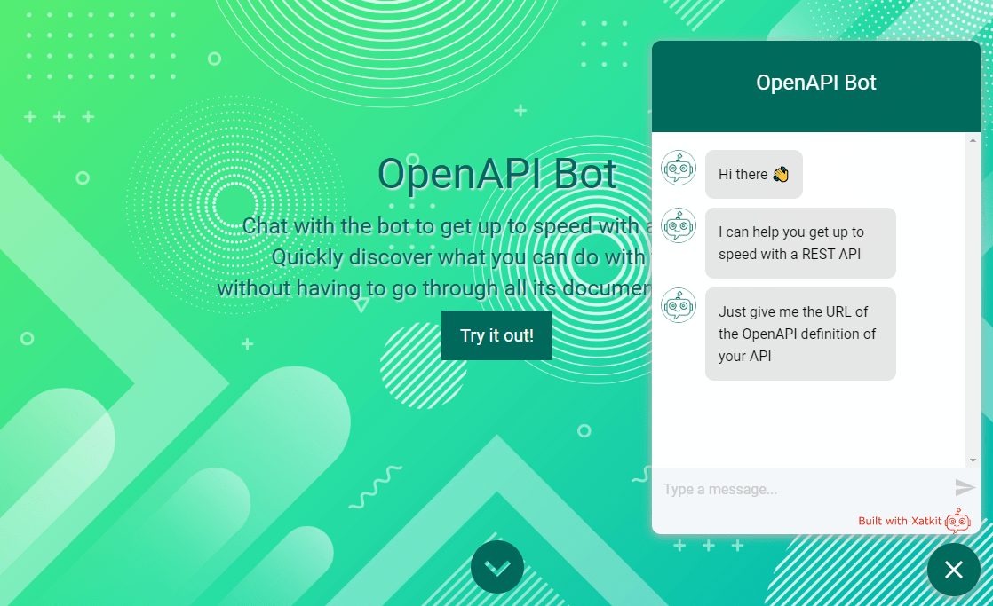 OpenAPI Bot: A Chatbot to Help You Understand REST APIs