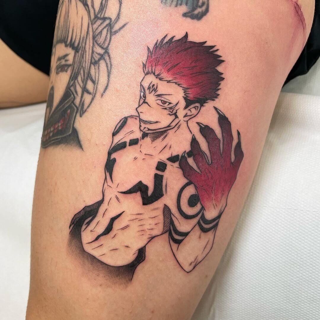 30 Cool Anime Tattoo Design Ideas To Inspire You - Mom's Got The Stuff 1080_x_1080_jpg