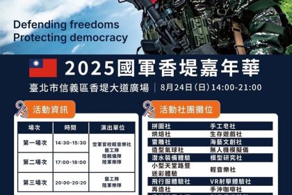 九三軍人節致敬國軍官兵　北市推出多項敬軍優惠