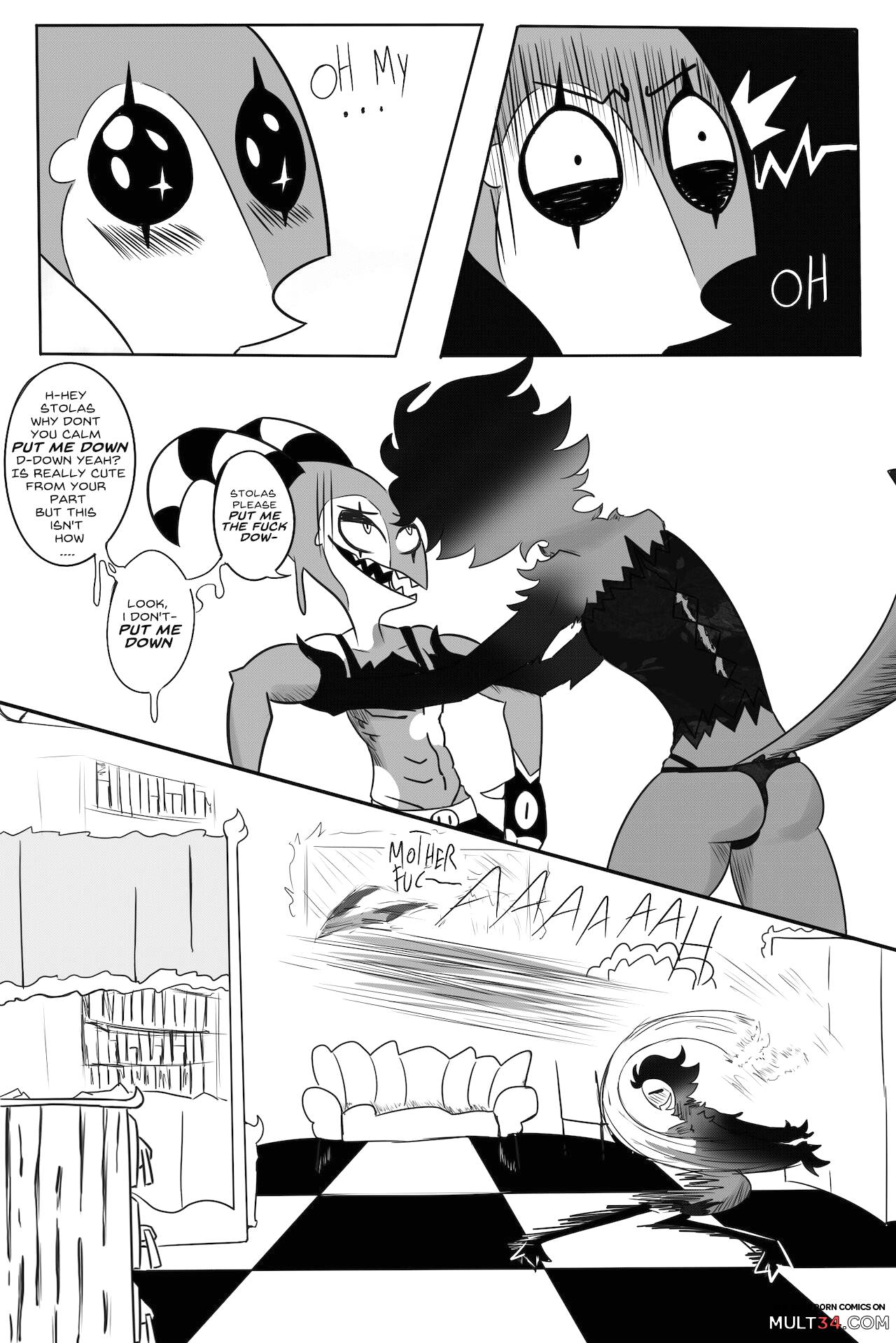 Stolas x blitzo comic
