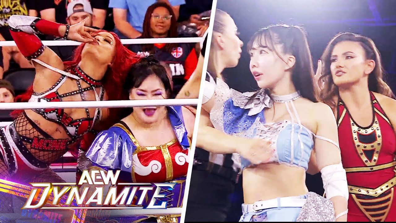 Riho Mercedes Moné AEW Dynamite 10 09 2025