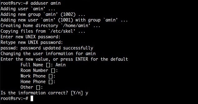 Cara Membuat User di Debian 9 Server • Musa Amin