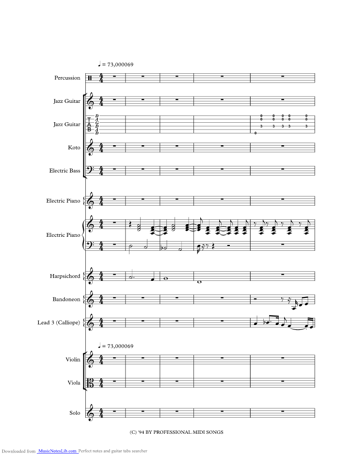 Il Carrozzone Music Sheet And Notes By Renato Zero Musicnoteslib Com