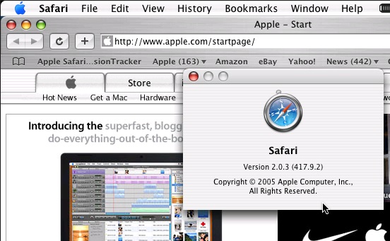 Safari browser – my7shared