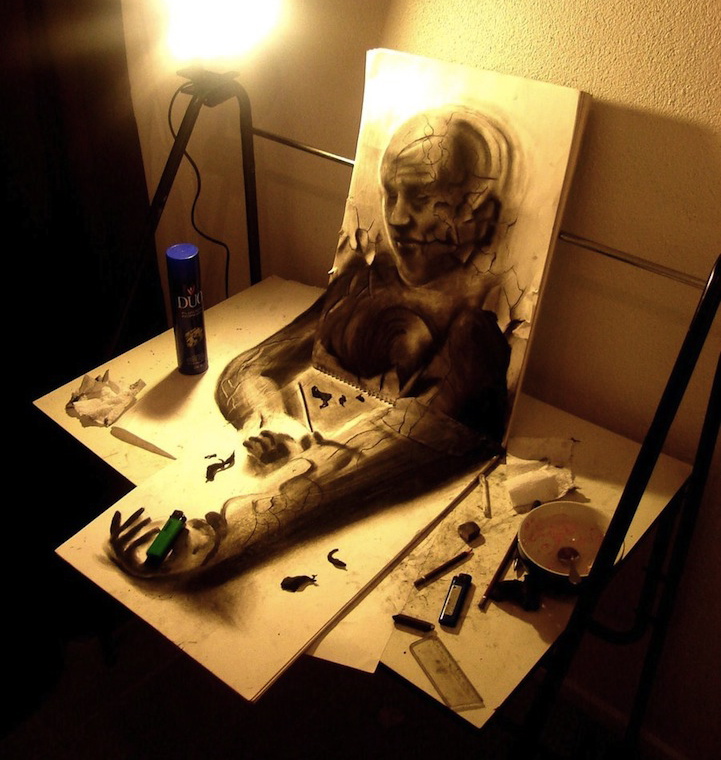 Unbelievable 3d Drawings By Chilean Artist Fredo