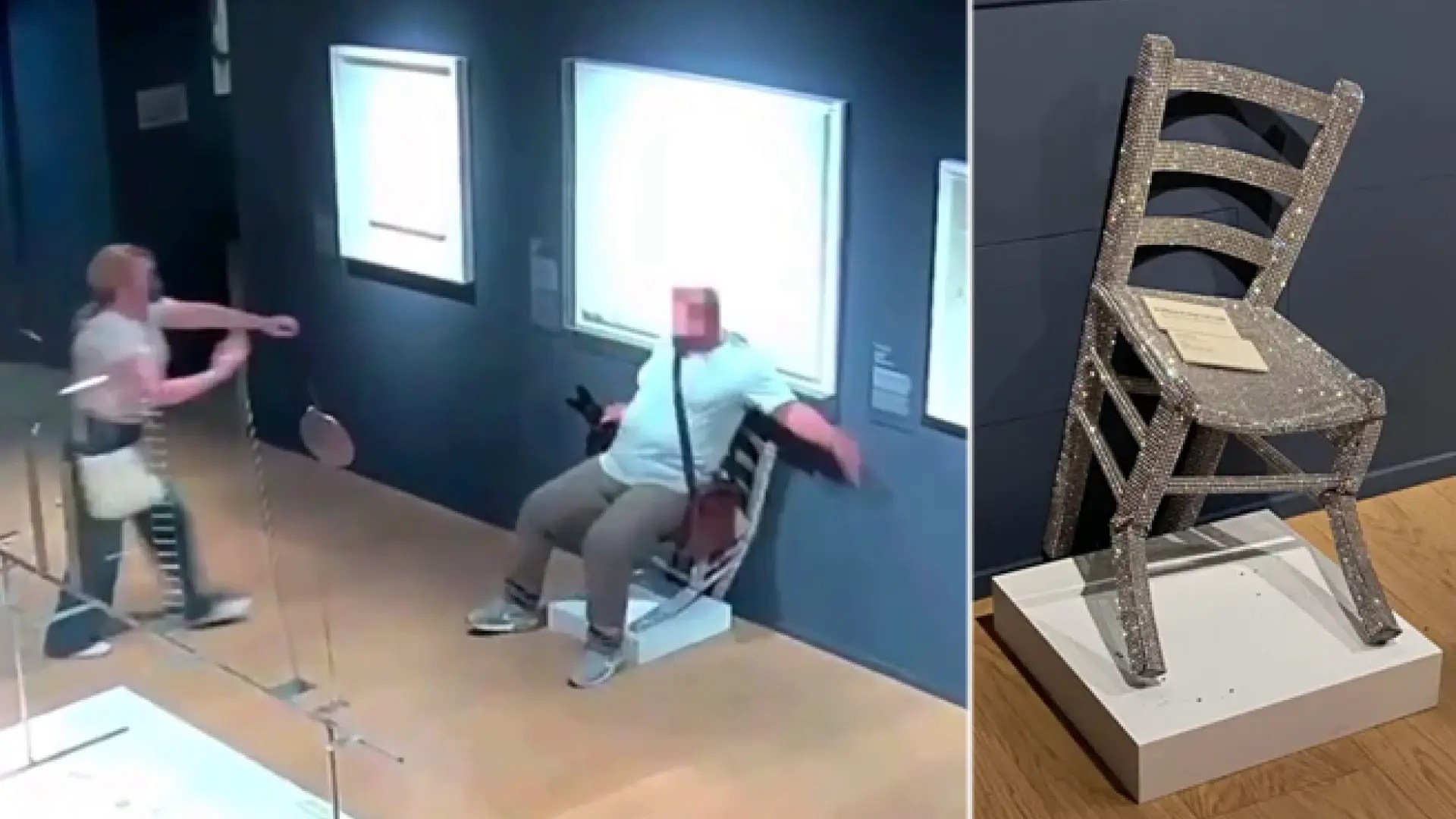 El turista que destrozó la “apero de Van Gogh” y su inesperado papel como comediante