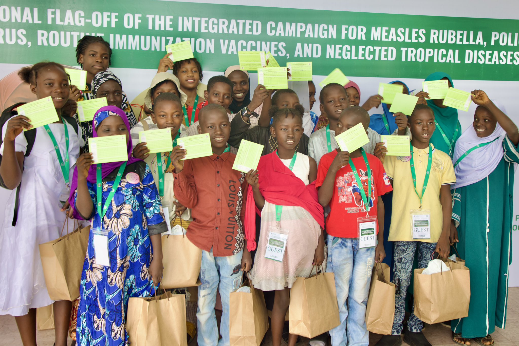 Vaccination campaign begins in Nigeria to protect 106 million children