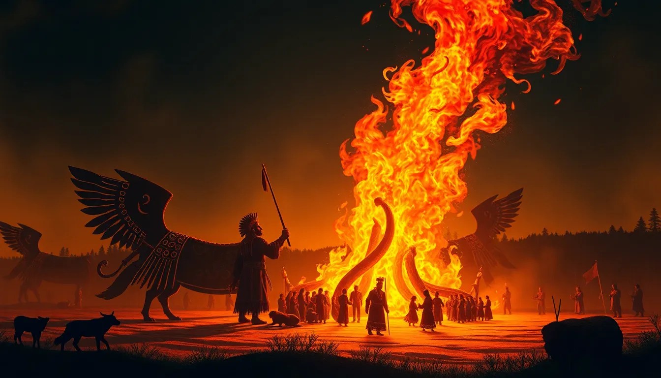 Ojibwe Myths of the Sacred Fire: A Symbol of Community and Unity