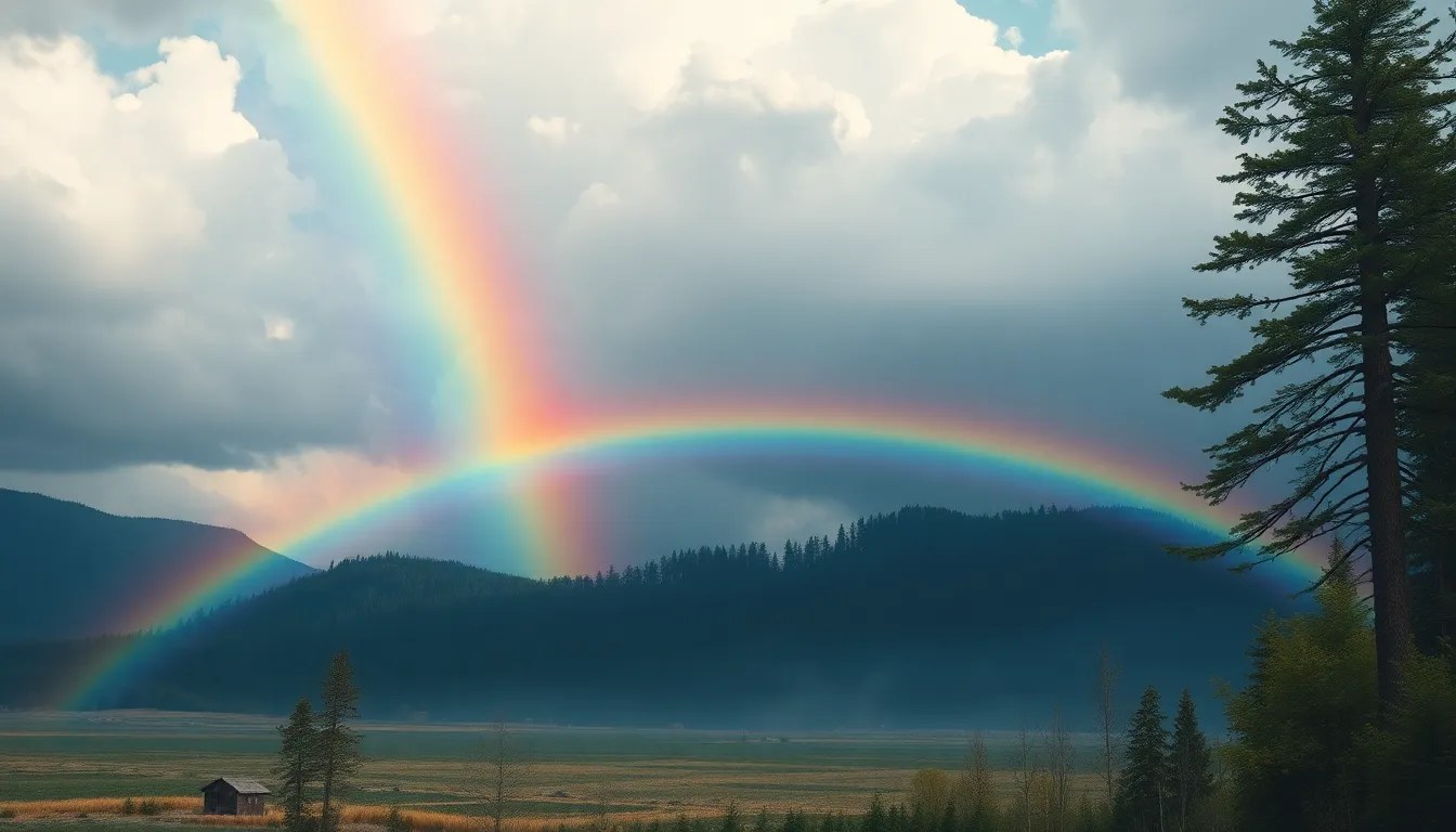 The Tale of the First Rainbow: Ojibwe Legends of Hope and Unity