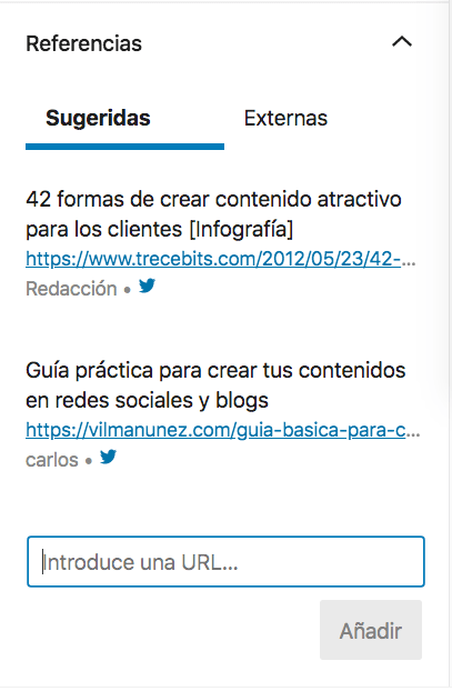 Como Sugerir Una Nueva Referencia En Nelio Content