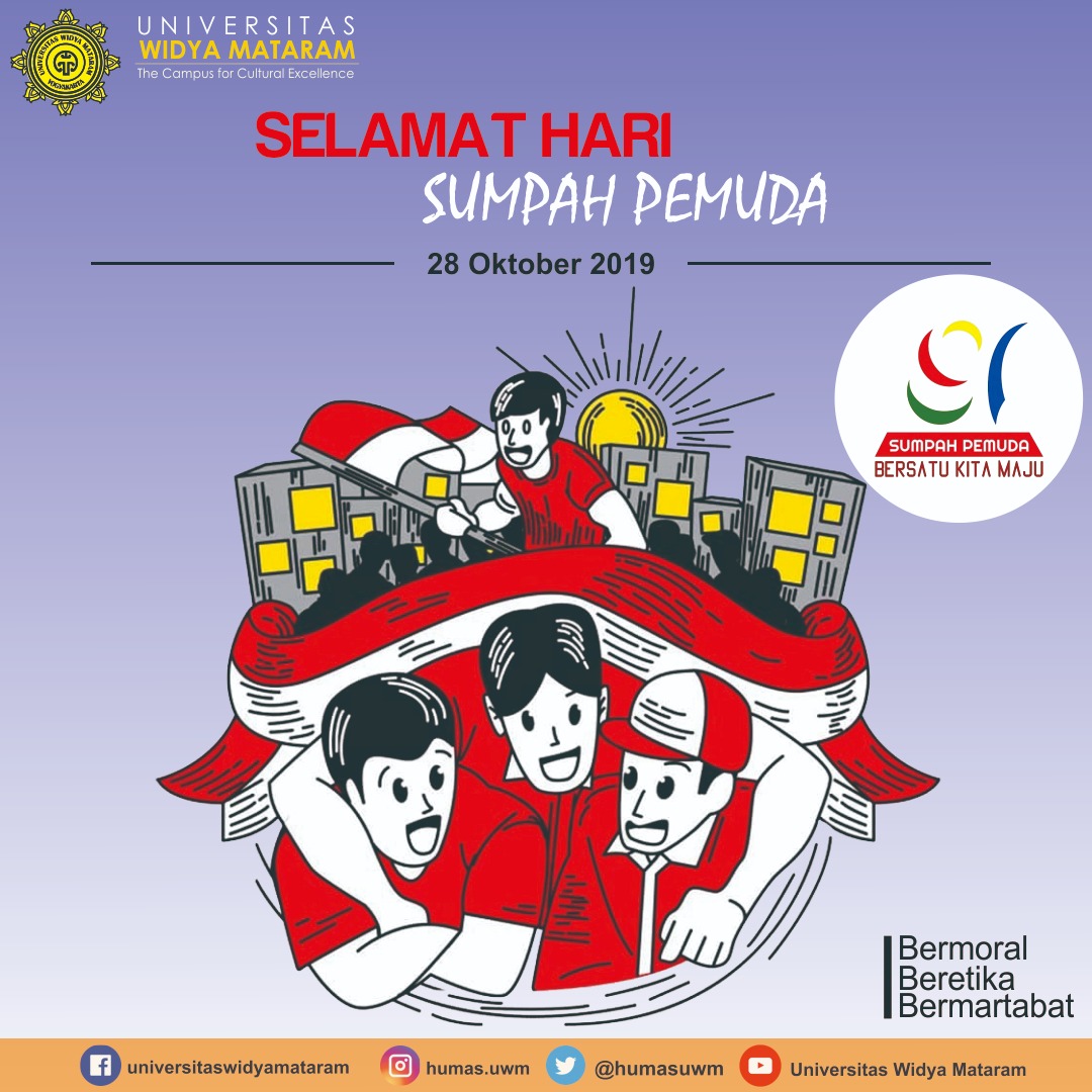 Gambar Poster Sumpah Pemuda | Contoh Poster